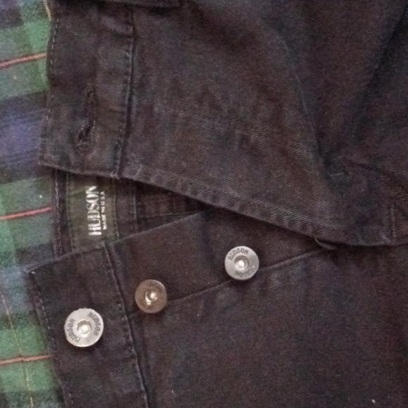 Hudson - Men's - Black - Five Pocket - Straight Leg Jeans - W38XL35 - Picture 8 of 10